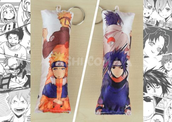 Дакімакура Naruto 4011 брелок міні Дакімакура Naruto 4011 брелок міні