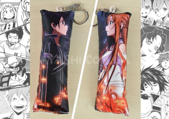 Мини-Дакимакура брелок Sword Art Online 4014 Мини-Дакимакура брелок Sword Art Online 4014