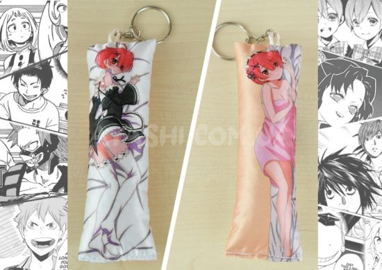 Мини-Дакимакура брелок Re Zero 4025 Мини-Дакимакура брелок Re Zero 4025