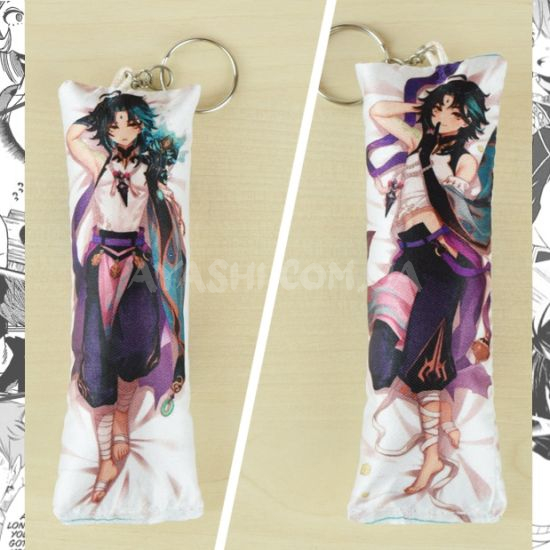 Мини-Дакимакура брелок Genshin Impact 4033  Мини-Дакимакура брелок Genshin Impact 4033 