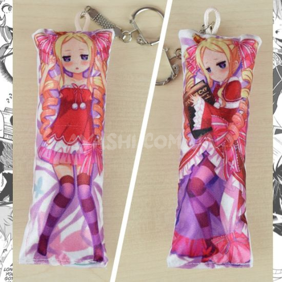 Мини-Дакимакура брелок Re Zero 4041 Мини-Дакимакура брелок Re Zero 4041