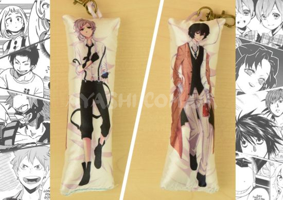 Мини-Дакимакура брелок Bungo Stray Dogs 4093 Мини-Дакимакура брелок Bungo Stray Dogs 4093