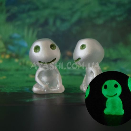 Фігурка Кодама №02 светящаяся в темноте Фігурка Кодама №02 светящаяся в темноте