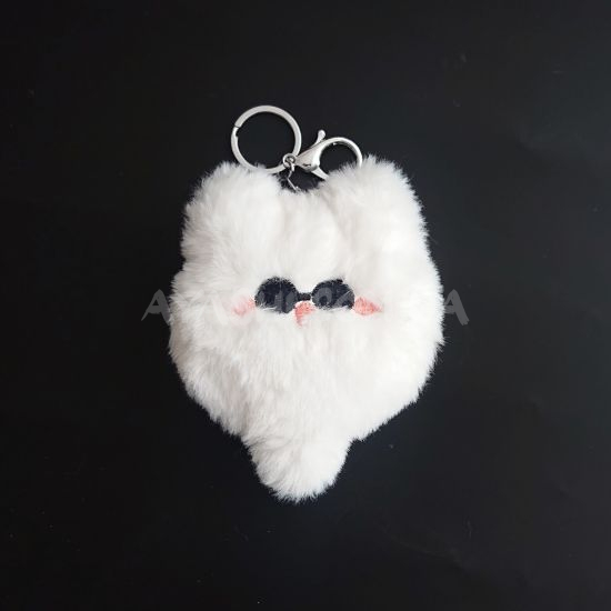 Іграшка-брелок Кіт Годжо білий 13см Іграшка-брелок Кіт Годжо білий 13см