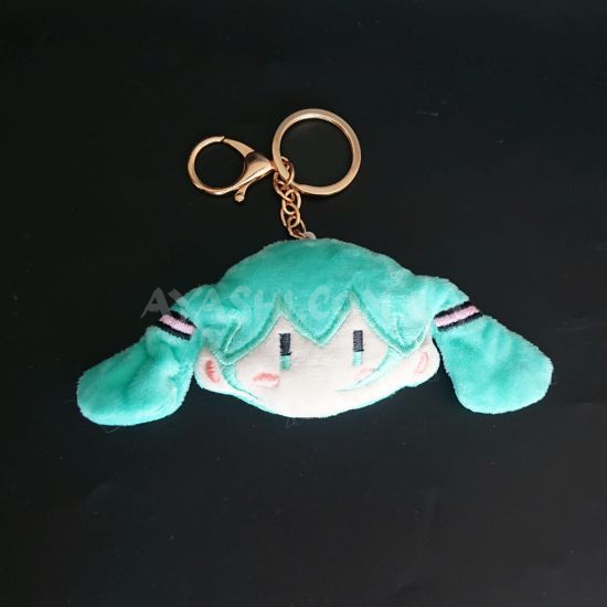Іграшка брелок м'який Хацуне Міку , голова Іграшка брелок м'який Хацуне Міку , голова