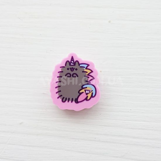560601 Резинка фигурная YES Pusheen розовая  560601 Резинка фигурная YES Pusheen розовая 