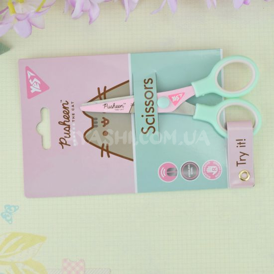 Ножиці Pusheen з принтом на лезі 480410 Ножиці Pusheen з принтом на лезі 480410