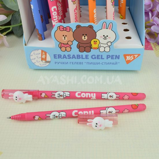 Ручка гелева Line Friends Cony 0,5 мм синя 420377 Ручка гелева Line Friends Cony 0,5 мм синя 420377