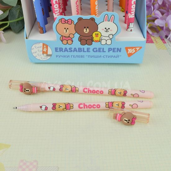 Ручка гелева Line Friends Choco 0,5 мм синя 420377 Ручка гелева Line Friends Choco 0,5 мм синя 420377