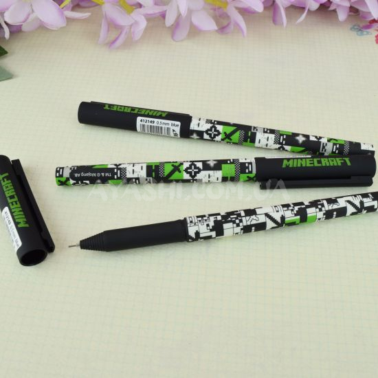 Ручка гелевая Minecraft 0 0,5 мм синяя 412149 Ручка гелевая Minecraft 0 0,5 мм синяя 412149