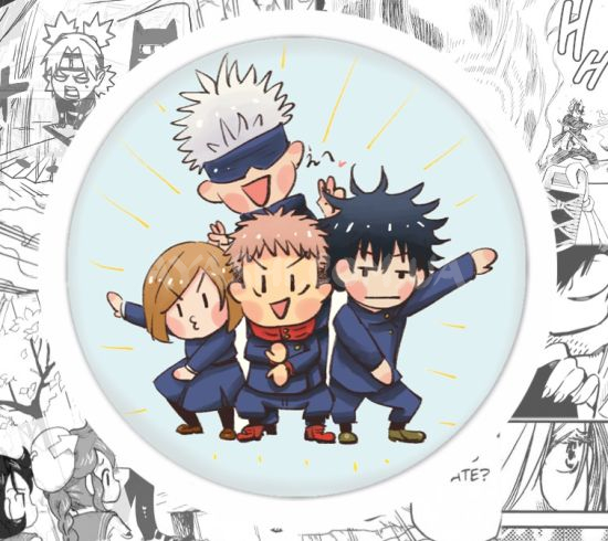 Магніт Jujutsu Kaisen М-58-002582 Магніт Jujutsu Kaisen М-58-002582