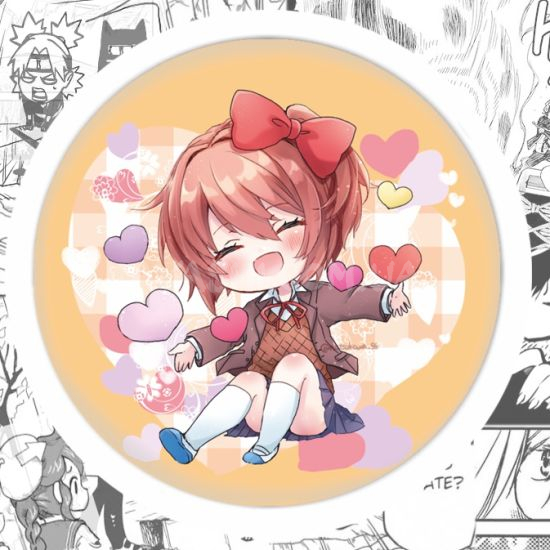 Магніт Doki Doki Literature Club! М-58-002671 Магніт Doki Doki Literature Club! М-58-002671