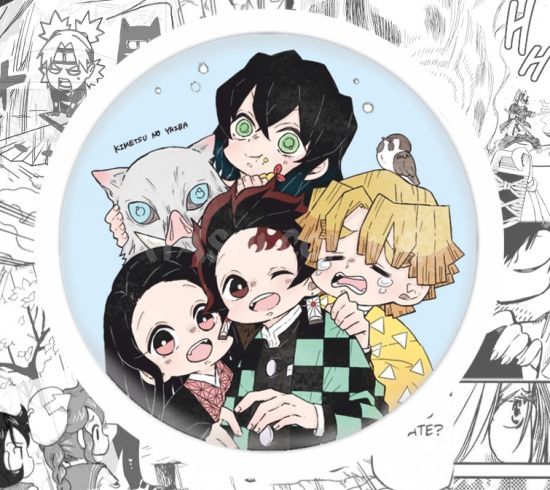 Магніт Demon Slayer М-58-002784 Магніт Demon Slayer М-58-002784