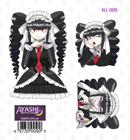 Наклейки Danganronpa N1-009 Наклейки Danganronpa N1-009