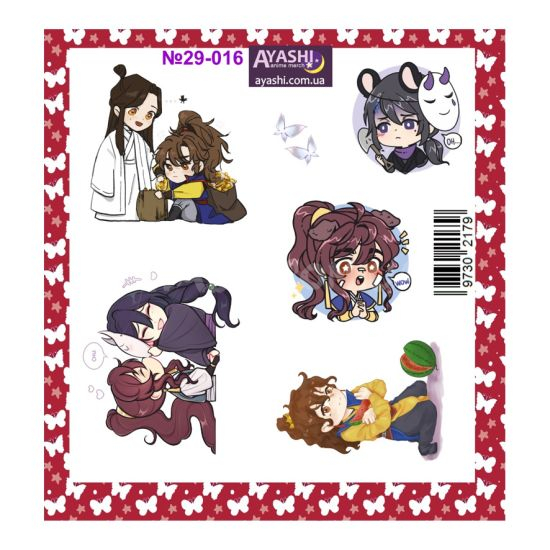 Наклейки Heaven Officials' Blessing №29-016 Наклейки Heaven Officials' Blessing №29-016