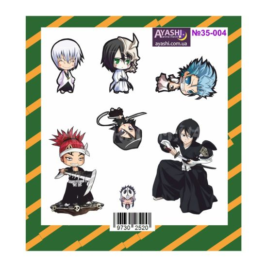 Наліпки Bleach №35-004 Наліпки Bleach №35-004