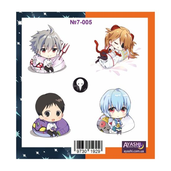 Наклейки Evangelion  №7-005 Наклейки Evangelion  №7-005