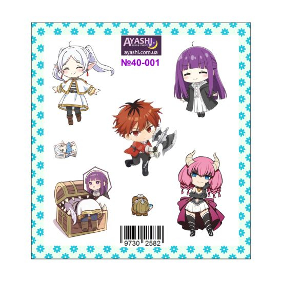 Наклейки Sousou no Frieren №40-001 Наклейки Sousou no Frieren №40-001
