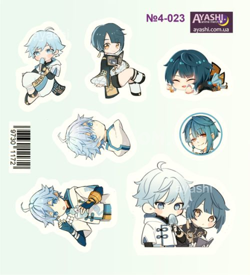 Наклейки Genshin Impact №4-023 Наклейки Genshin Impact №4-023