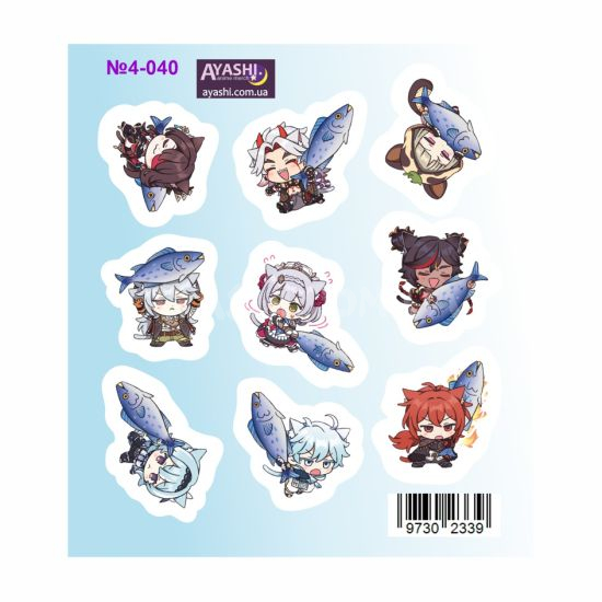 Наліпки Genshin Impact №4-040 Наліпки Genshin Impact №4-040
