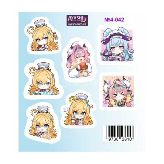 Наліпки Genshin Impact №4-042 Наліпки Genshin Impact №4-042