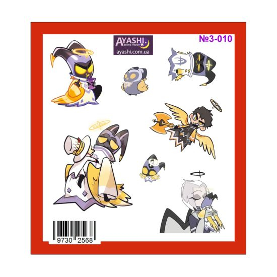 Наклейки Hazbin Hotel №3-010 Наклейки Hazbin Hotel №3-010