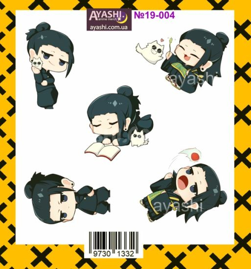 Наліпки Jujutsu Kaisen №19-004 Наліпки Jujutsu Kaisen №19-004