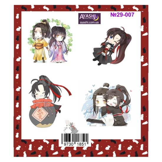 Наклейки Mo Dao Zu Shi  №29-007 Наклейки Mo Dao Zu Shi  №29-007