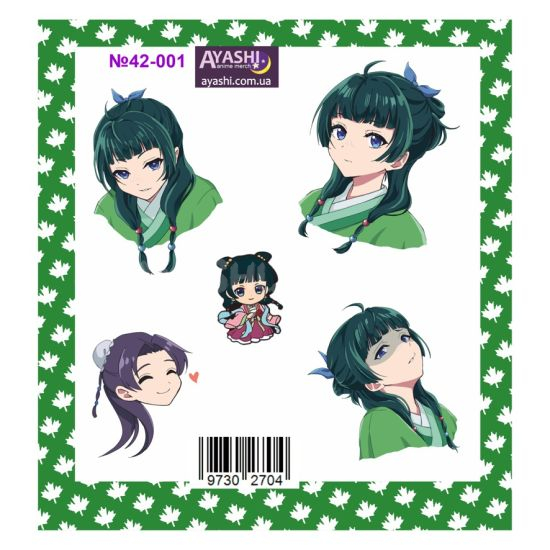 Наклейки Kusuriya no Hitorigoto  №42-001 Наклейки Kusuriya no Hitorigoto  №42-001