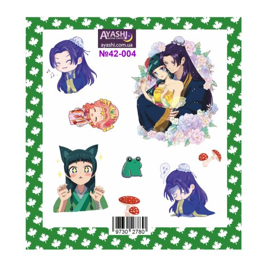Наліпки Kusuriya no Hitorigoto №42-004 Наліпки Kusuriya no Hitorigoto №42-004