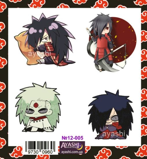 Наліпки Naruto №12-005 Наліпки Naruto №12-005