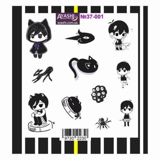 Наклейки OMORI №37-001 Наклейки OMORI №37-001