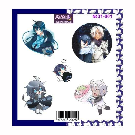 Наліпки Vanitas no Carte №31-001 Наліпки Vanitas no Carte №31-001