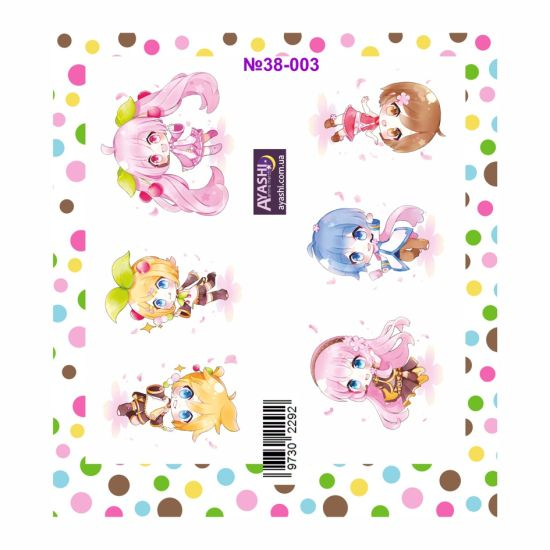 Наліпки Project Sekai  №38-003 Наліпки Project Sekai  №38-003