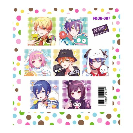 Наклейки Project Sekai №38-007 Наклейки Project Sekai №38-007