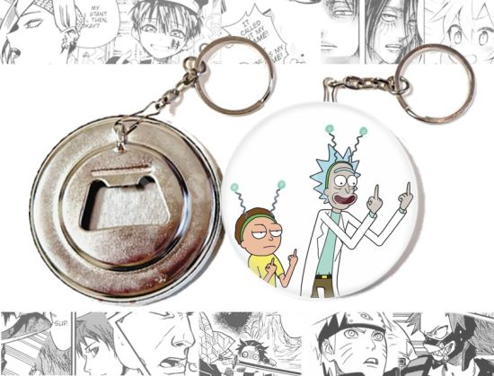 Открывашка-брелок Rick and Morty OTKR-58-00009 Открывашка-брелок Rick and Morty OTKR-58-00009
