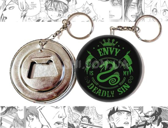 Відкривачка-брелок Seven Deadly Sins OTKR-58-01848 Заздрість - мій смертний гріх. Відкривачка-брелок Seven Deadly Sins OTKR-58-01848 Заздрість - мій смертний гріх.