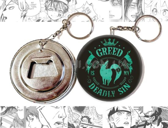 Відкривачка-брелок Seven Deadly Sins OTKR-58-01929 Жадібність - мій смертний гріх. Відкривачка-брелок Seven Deadly Sins OTKR-58-01929 Жадібність - мій смертний гріх.