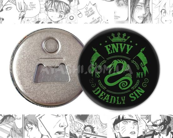 Відкривачка-магніт Seven Deadly Sins OTkM-58-01848 Заздрість - мій смертний гріх Відкривачка-магніт Seven Deadly Sins OTkM-58-01848 Заздрість - мій смертний гріх