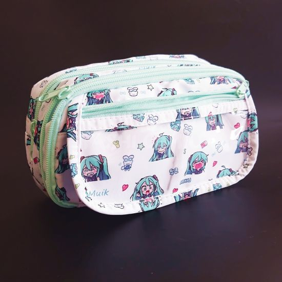 Пенал Хацуне Мику П001 белый Пенал Хацуне Мику П001 белый