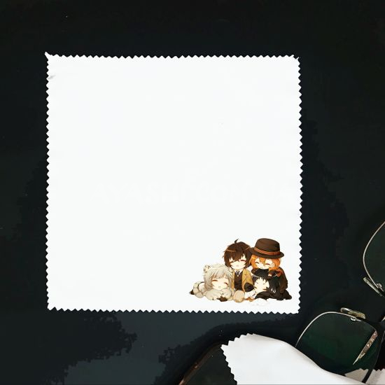 Салфетка для очков СР-00019 Bungo Stray Dogs  Салфетка для очков СР-00019 Bungo Stray Dogs 