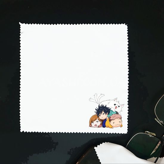 Салфетка для очков Jujutsu Kaisen СР-00026 Салфетка для очков Jujutsu Kaisen СР-00026