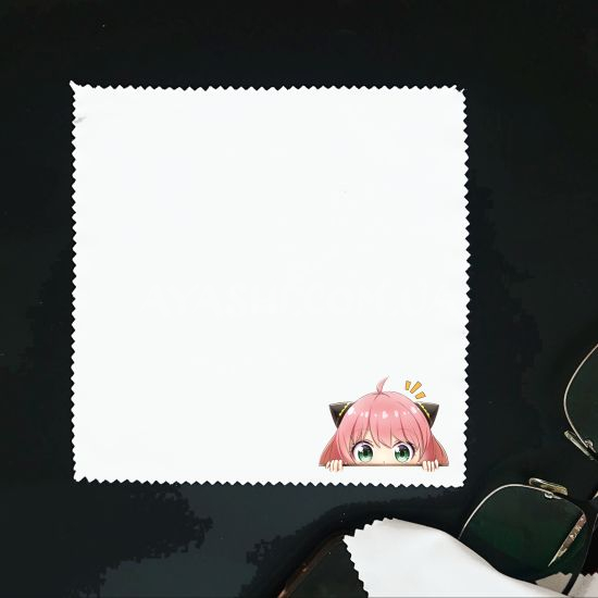 Салфетка для очков Spy x Family СР-00030 Аня Салфетка для очков Spy x Family СР-00030 Аня