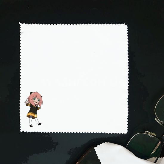 Салфетка для очков Spy x Family СР-00031 Аня Салфетка для очков Spy x Family СР-00031 Аня