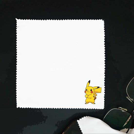 Салфетка для очков Pokemon Пикачу СР-00040 Салфетка для очков Pokemon Пикачу СР-00040