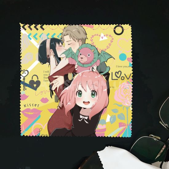 Салфетка для очков Spy x Family СР-00054 Форджеры Салфетка для очков Spy x Family СР-00054 Форджеры