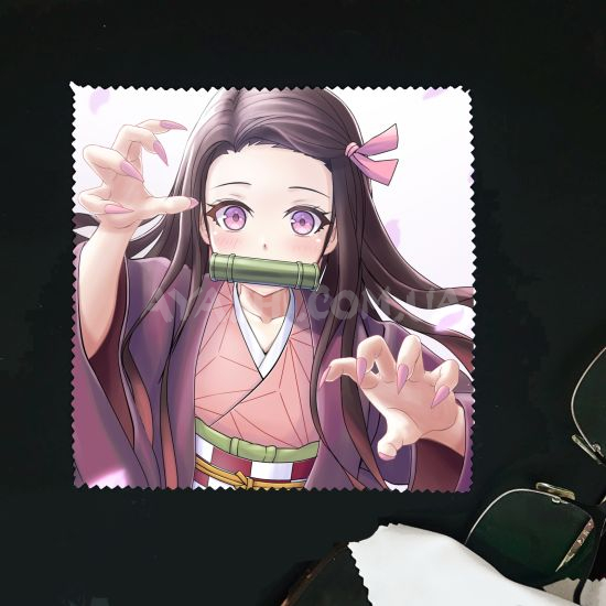 Салфетка для телефона, очков Demon Slayer СР-00067 Салфетка для телефона, очков Demon Slayer СР-00067