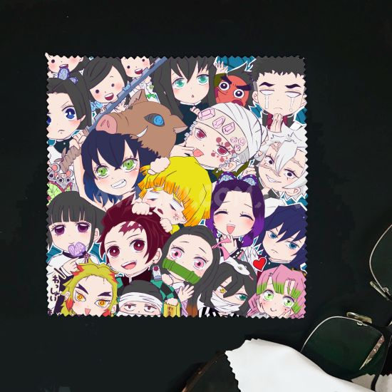 Салфетка для телефона, очков Demon Slayer СР-00068 Салфетка для телефона, очков Demon Slayer СР-00068