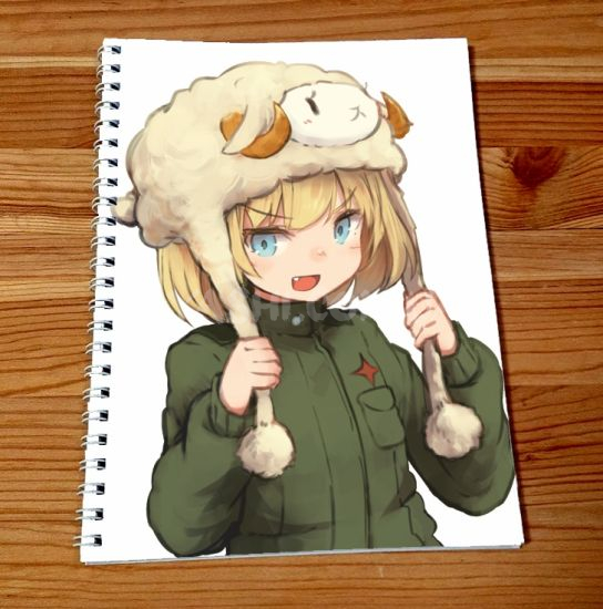 Скетчбук Girls und Panzer SKBK-348 Скетчбук Girls und Panzer SKBK-348