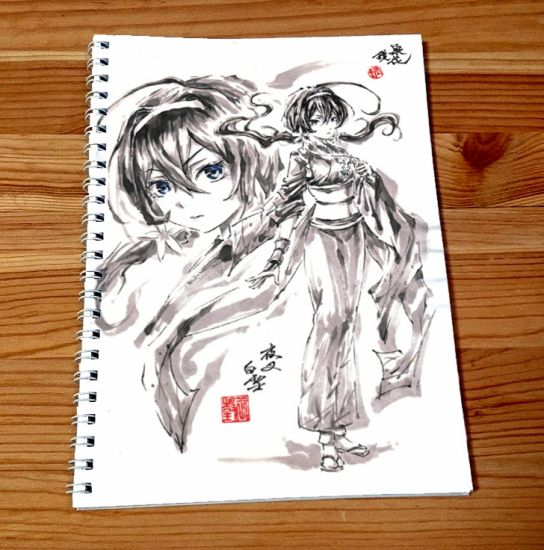 Скетчбук Bungou Stray Dogs SKBK-533 Скетчбук Bungou Stray Dogs SKBK-533